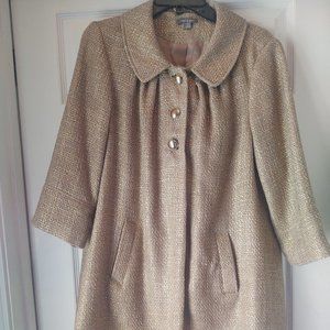 APT 9 Gold Tweed Jacket